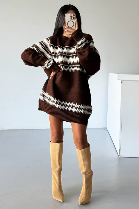 Rochie GRONVELNIA, Culoare: maro, IVET.RO - Reduceri de până la -80%