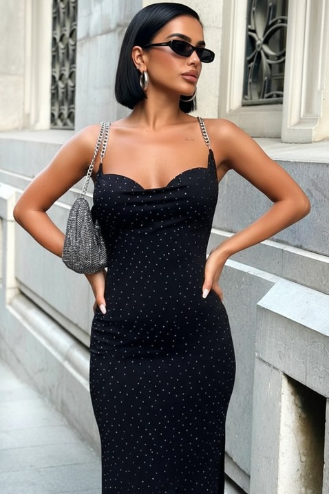 Rochie ELZARA BLACK, Culoare: negru, IVET.RO - Reduceri de până la -80%