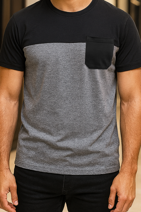Tricou bărbați ROXO GREY - Tricouri | Ivet.RO Tricou bărbați ROXO GREY, Culoare: gri, IVET.RO - Reduceri de până la -80%