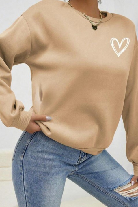 Bluză damă BRENOLZA BEIGE, Culoare: bej, IVET.RO - Reduceri de până la -80%