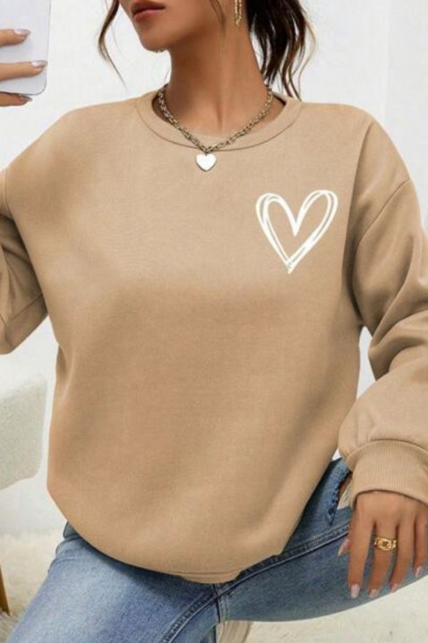 Bluză damă BRENOLZA BEIGE, Culoare: bej, IVET.RO - Reduceri de până la -80%