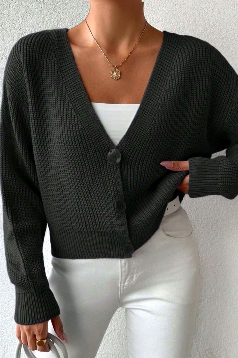 Cardigan ZELINEYA BLACK, Culoare: negru, IVET.RO - Reduceri de până la -80%
