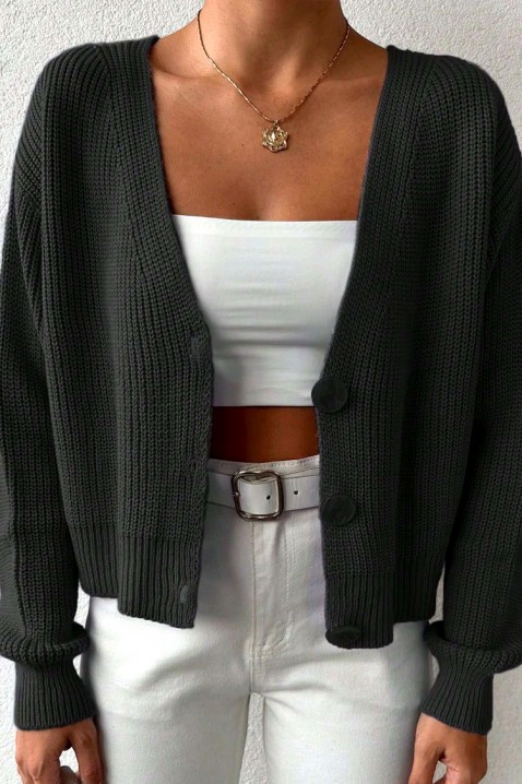 Cardigan ZELINEYA BLACK, Culoare: negru, IVET.RO - Reduceri de până la -80%
