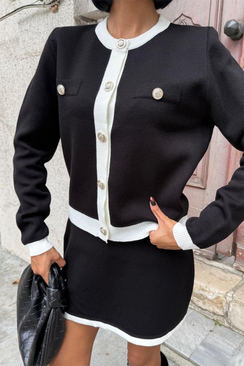 Set GRIFONZA BLACK, Culoare: negru, IVET.RO - Reduceri de până la -80%