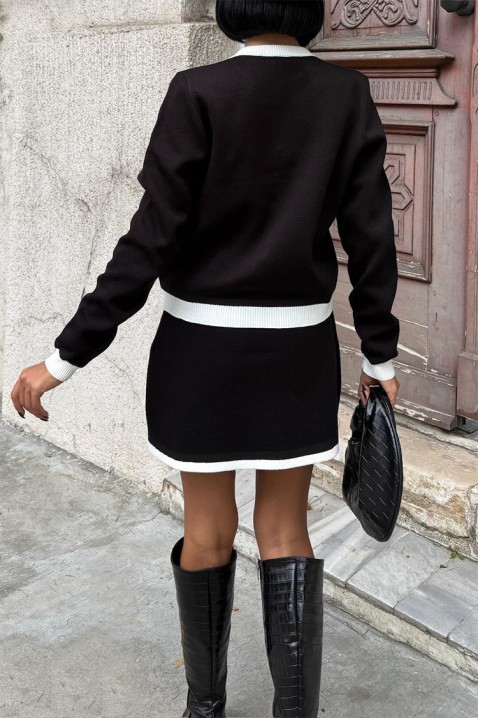 Set GRIFONZA BLACK, Culoare: negru, IVET.RO - Reduceri de până la -80%