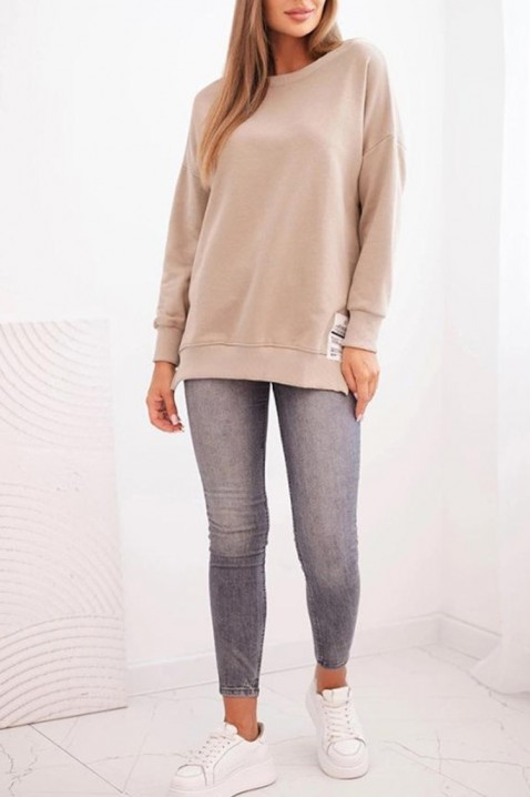 Bluză damă IPONELXA BEIGE, Culoare: bej, IVET.RO - Reduceri de până la -80%