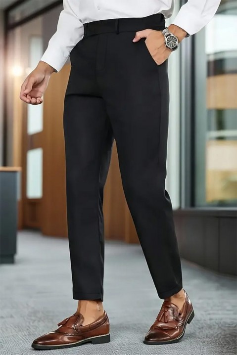 Pantaloni bărbați JINZO BLACK, Culoare: negru, IVET.RO - Reduceri de până la -80%