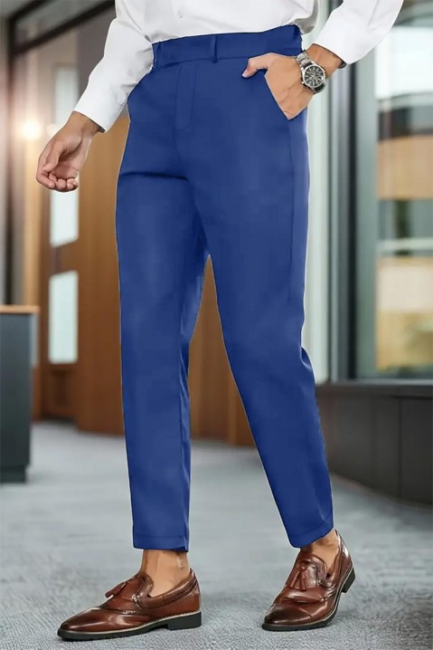Pantaloni bărbați JINZO BLUE, Culoare: albastru, IVET.RO - Reduceri de până la -80%
