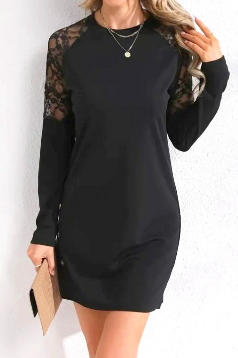 Rochie VARMELFA, Culoare: negru, IVET.RO - Reduceri de până la -80%