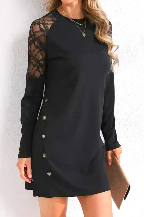 Rochie VARMELFA, Culoare: negru, IVET.RO - Reduceri de până la -80%