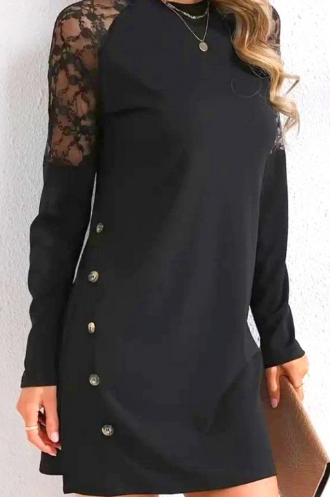 Rochie VARMELFA, Culoare: negru, IVET.RO - Reduceri de până la -80%