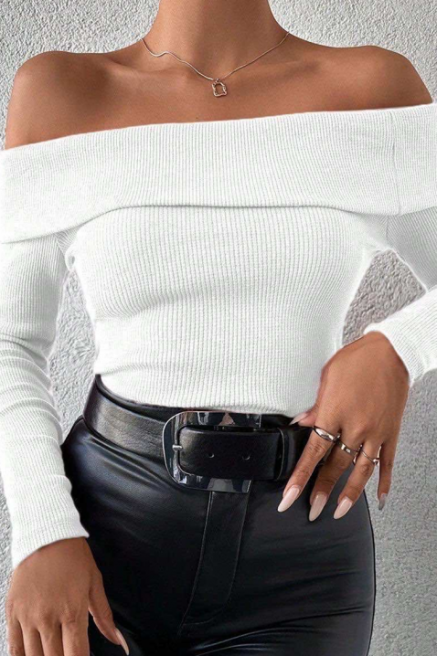 Bluză damă SELVIZA WHITE - Bluze | Ivet.RO Bluză damă SELVIZA WHITE, Culoare: alb, IVET.RO - Reduceri de până la -80%