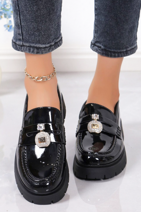 Mocasini damă ROLBEJA BLACK, Culoare: negru, IVET.RO - Reduceri de până la -80%