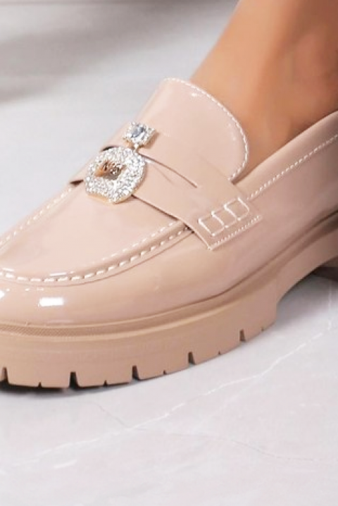Mocasini damă ROLBEJA BEIGE, Culoare: bej, IVET.RO - Reduceri de până la -80%