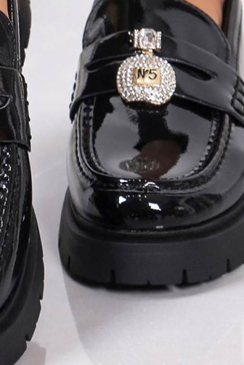 Mocasini damă ROLBEJA BLACK, Culoare: negru, IVET.RO - Reduceri de până la -80%