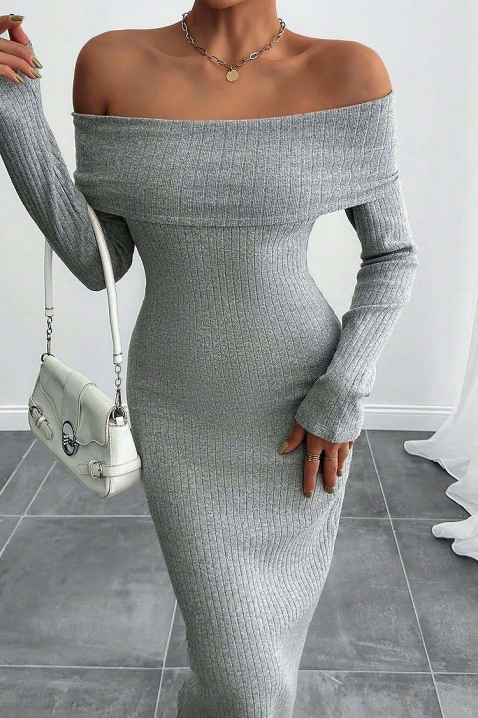 Rochie BLEFINA, Culoare: gri, IVET.RO - Reduceri de până la -80%