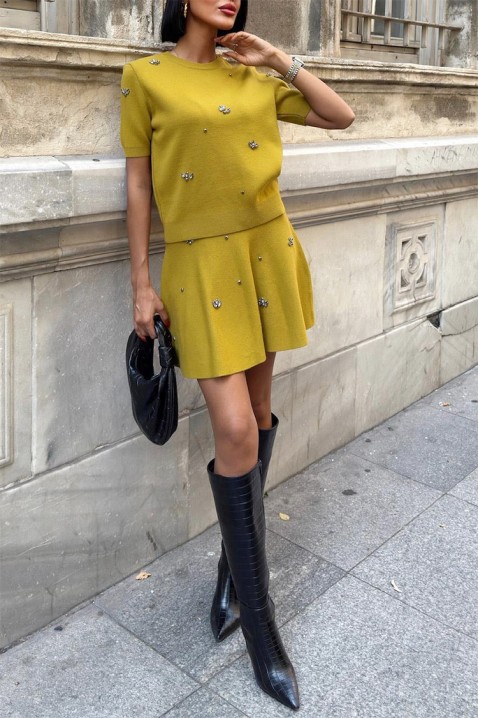 Set ZVENDINA OLIVE, Culoare: verde de măslină, IVET.RO - Reduceri de până la -80%