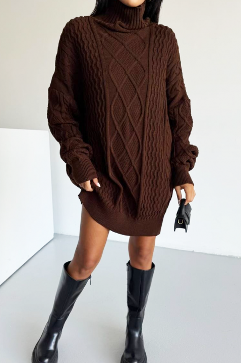 Rochie FENLORZA - Rochii scurte | Ivet.RO Rochie FENLORZA, Culoare: maro, IVET.RO - Reduceri de până la -80%