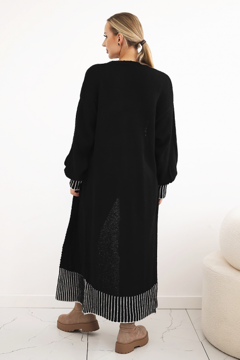Cardigan GROTENGA BLACK, Culoare: negru, IVET.RO - Reduceri de până la -80%