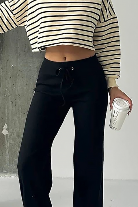 Pantaloni sport ELZIDANA BLACK, Culoare: negru, IVET.RO - Reduceri de până la -80%