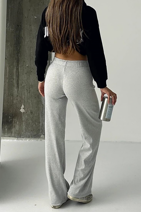 Pantaloni sport ELZIDANA GREY, Culoare: gri, IVET.RO - Reduceri de până la -80%