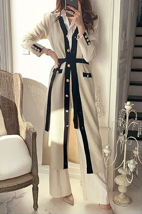 Cardigan NATALILZA WHITE, Culoare: alb, IVET.RO - Reduceri de până la -80%