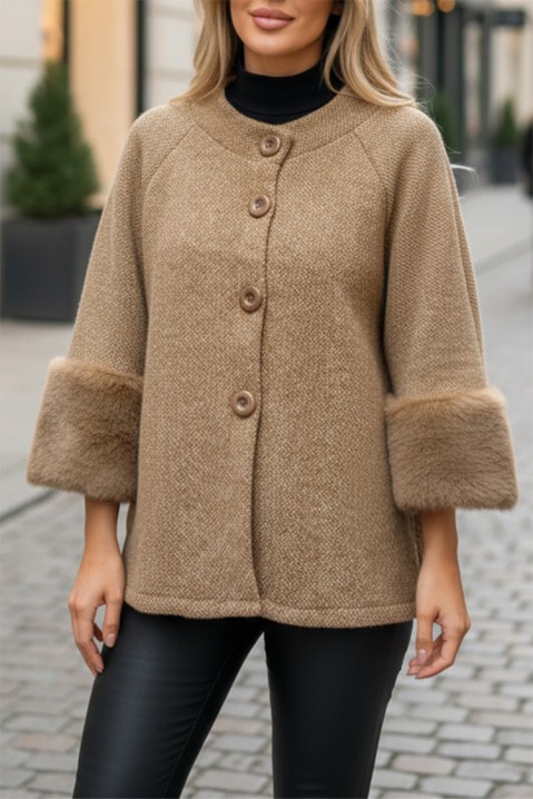 Palton KRENINA BEIGE, Culoare: bej, IVET.RO - Reduceri de până la -80%