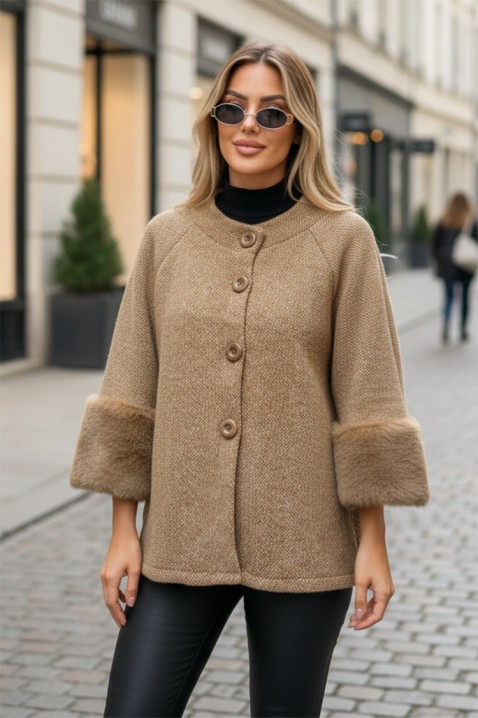 Palton KRENINA BEIGE, Culoare: bej, IVET.RO - Reduceri de până la -80%