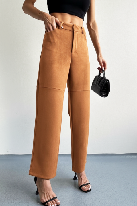 Pantalon PLANDEZA, Culoare: maro deschis    , IVET.RO - Reduceri de până la -80%