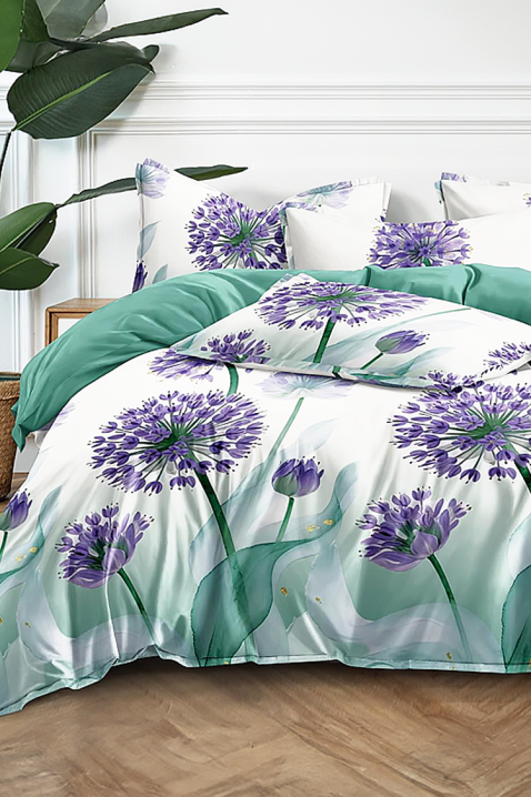 Lenjerie de pat MIOFERDA 200x220 cm bumbac 4 piese, Culoare: multicolor, IVET.RO - Reduceri de până la -80%