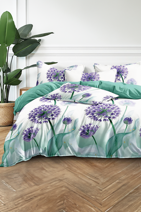 Lenjerie de pat MIOFERDA 200x220 cm bumbac 4 piese, Culoare: multicolor, IVET.RO - Reduceri de până la -80%