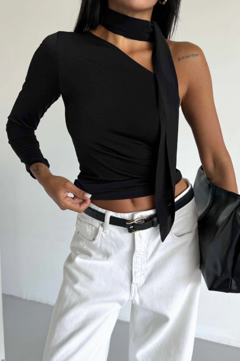Bluză damă GROZELDA BLACK, Culoare: negru, IVET.RO - Reduceri de până la -80%
