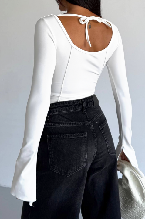 Bluză damă RELVEDA WHITE, Culoare: alb, IVET.RO - Reduceri de până la -80%