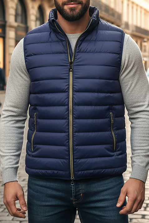 Vestă bărbați BERELTO NAVY, Culoare: bleumarin, IVET.RO - Reduceri de până la -80%
