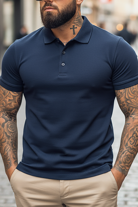 Tricou bărbați BREMDO, Culoare: bleumarin, IVET.RO - Reduceri de până la -80%