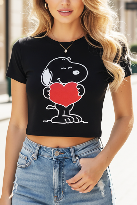 Tricou SNURZANA, Culoare: negru, IVET.RO - Reduceri de până la -80%