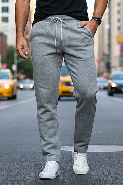 Pantaloni bărbați BERONTO GREY, Culoare: gri, IVET.RO - Reduceri de până la -80%