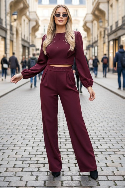 Set DORLONZA, Culoare: bordo, IVET.RO - Reduceri de până la -80%