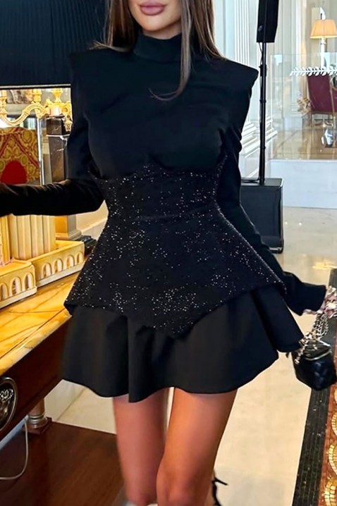 Rochie SPELORDA, Culoare: negru, IVET.RO - Reduceri de până la -80%