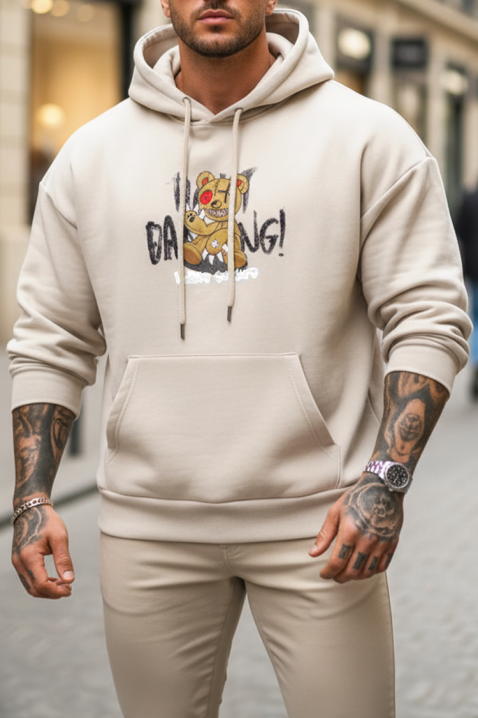 Hanorac bărbați REBERGO BEIGE, Culoare: bej, IVET.RO - Reduceri de până la -80%