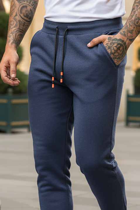 Pantaloni sport GERSELO NAVY, Culoare: bleumarin, IVET.RO - Reduceri de până la -80%
