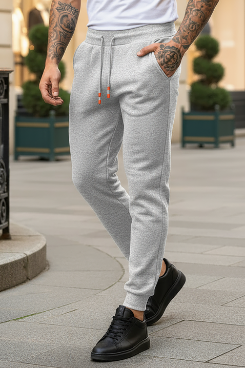 Pantaloni sport GERSELO GREY, Culoare: gri, IVET.RO - Reduceri de până la -80%