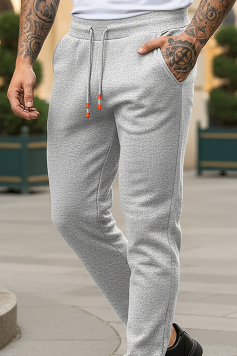 Pantaloni sport GERSELO GREY, Culoare: gri, IVET.RO - Reduceri de până la -80%