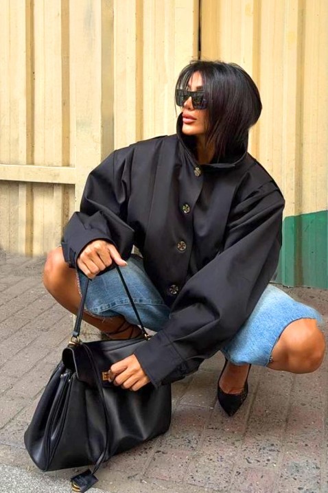 Geacă PREZILDA BLACK, Culoare: negru, IVET.RO - Reduceri de până la -80%