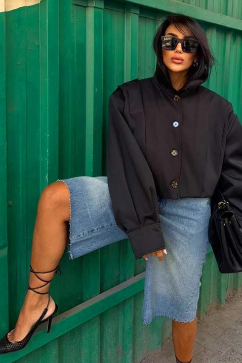 Geacă PREZILDA BLACK, Culoare: negru, IVET.RO - Reduceri de până la -80%