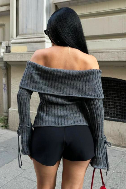 Pulover GREZDILA GREY, Culoare: gri, IVET.RO - Reduceri de până la -80%