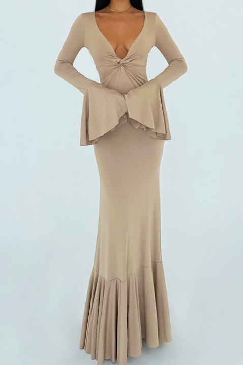 Rochie LENZEDA BEIGE, Culoare: bej, IVET.RO - Reduceri de până la -80%