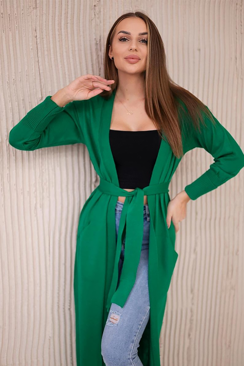 Cardigan SOLMERLA GREEN, Culoare: verde, IVET.RO - Reduceri de până la -80%