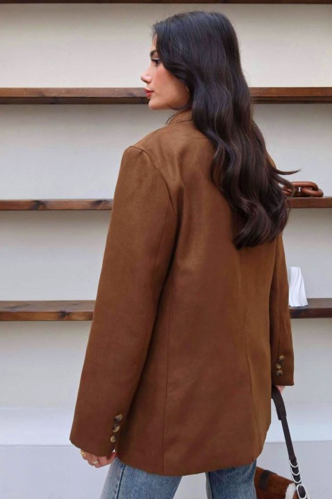 Sacou NATILZA CAMEL, Culoare: maro deschis    , IVET.RO - Reduceri de până la -80%