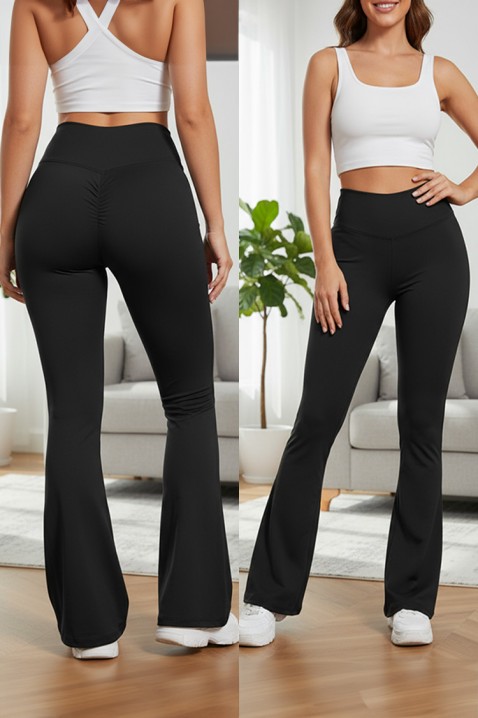 Pantaloni GARNELFA, Culoare: negru, IVET.RO - Reduceri de până la -80%